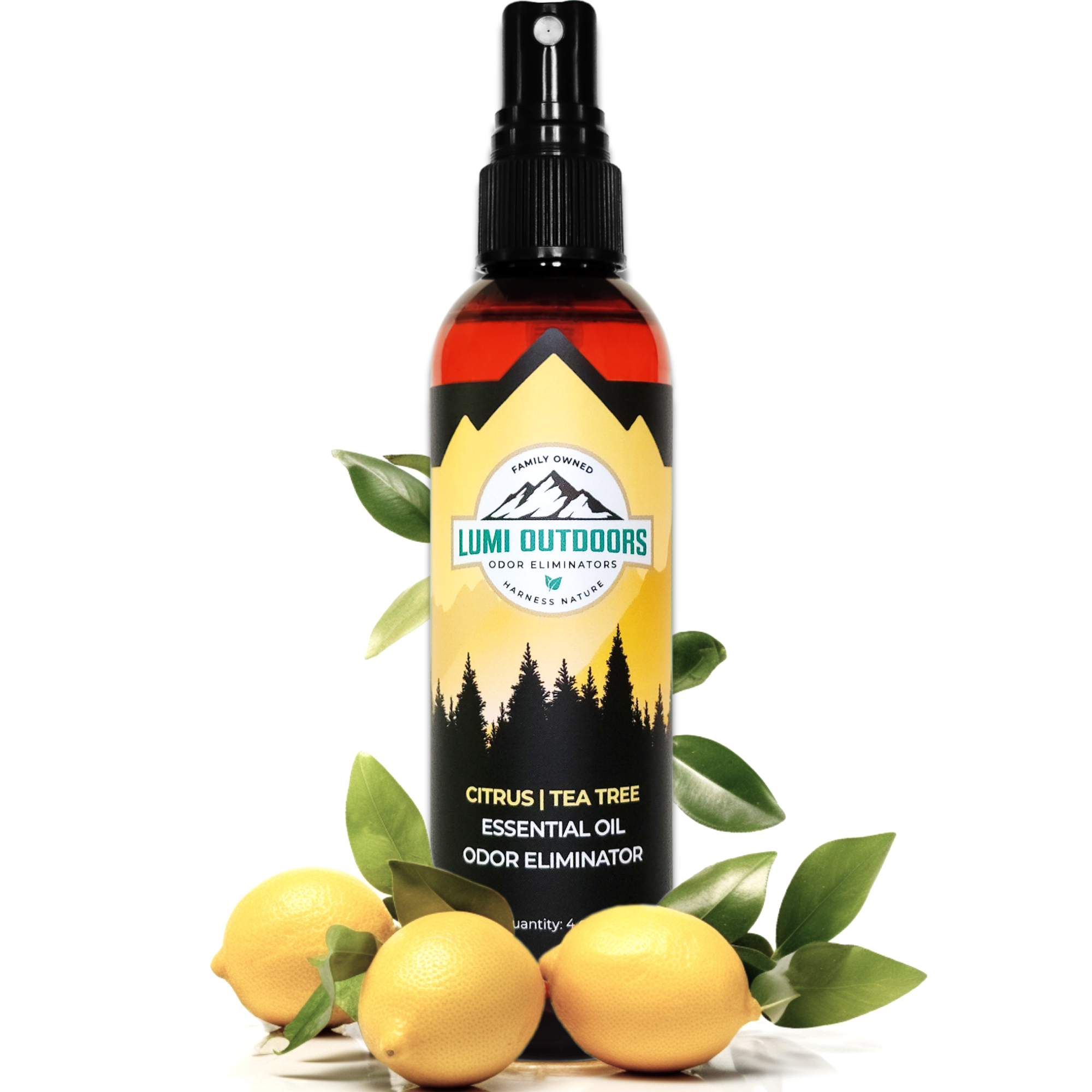 Natural Citrus Tea Tree Shoe Deodorizer Spray