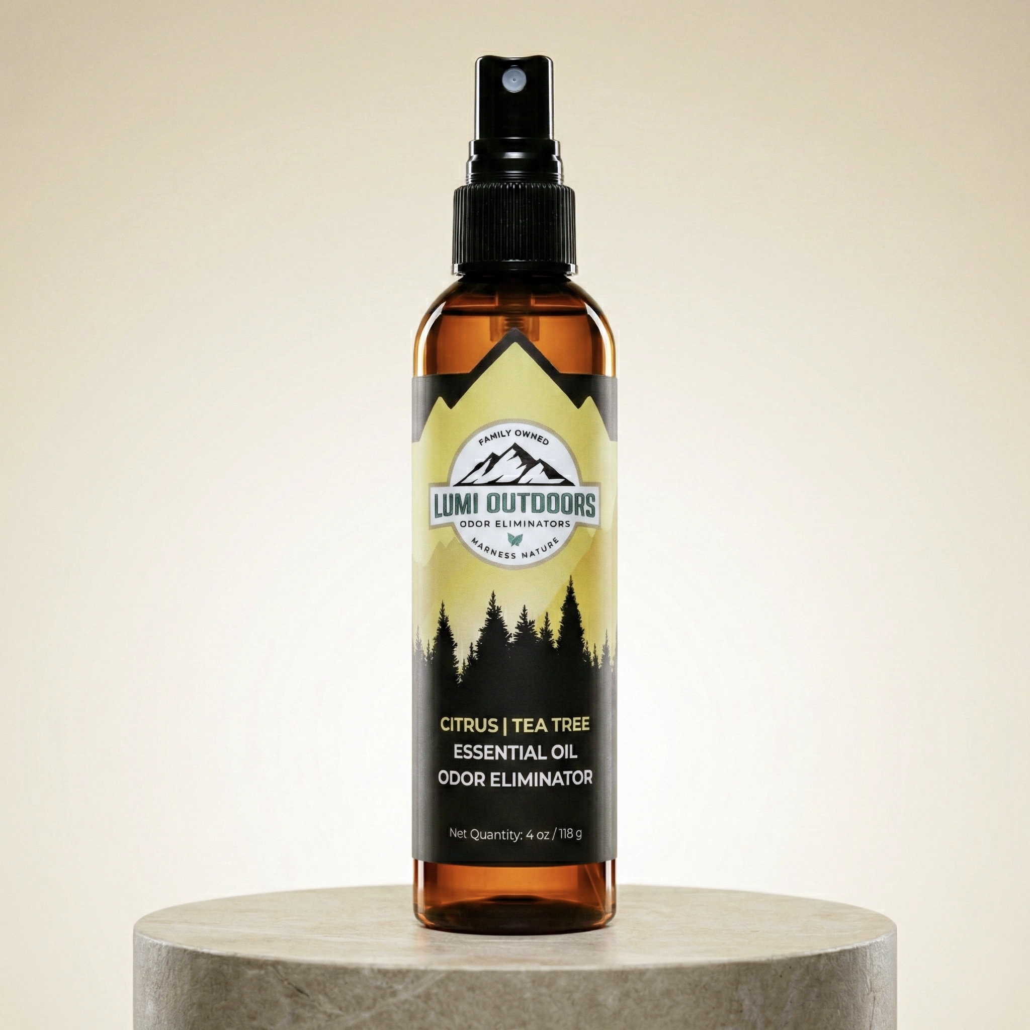 Natural Shoe Deodorizer Spray | Citrus & Tea Tree